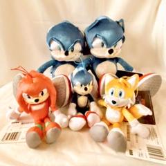 ソニックVSナックルズ　ザ・ムービー　マスコットぬいぐるみ　SEGA セガのサムネイル