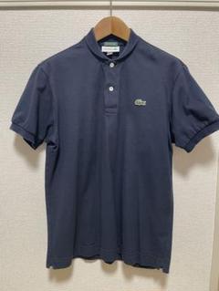 【美品】ビームスゴルフ×LACOSTE 限定　ネイビー ポロシャツのサムネイル