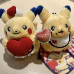 【限定品】PIKACHU DINER ハート&ハンバーガー2体セット ダイナーをイメージしたレトロなピカチュウのグッズ「PIKACHU