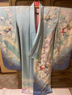 美品 正絹 総絞り ワイドサイズ 訪問着 着物 A1789 楽天市場】【レンタル】 総絞り 訪問着 レンタル フルセット