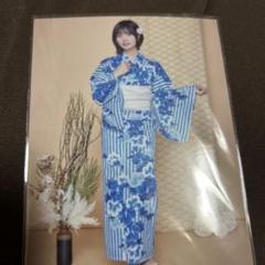 中西アルノ　生写真　浴衣　ヒキ　2025