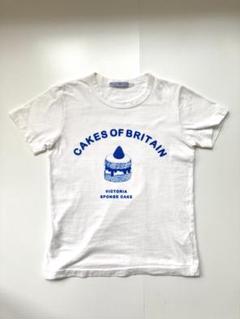 美品【R＆D.M.Co- オールドマンズテーラー】ビクトリアケーキTシャツ青L 美品【R＆D.M.Co- オールドマンズテーラー】ビクトリアケーキT