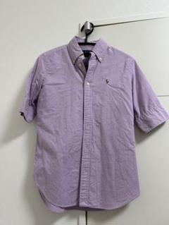 Ralph Lauren 薄紫 ボタンダウンシャツ XSサイズ