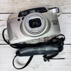 【動作品】 PENTAX ESPIO 160 グレー コンパクトフィルムカメラ 動作品】 PENTAX ESPIO 160 グレー コンパクトフィルムカメラ