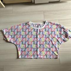 ZUMBA クロップド丈トップス マルチカラー