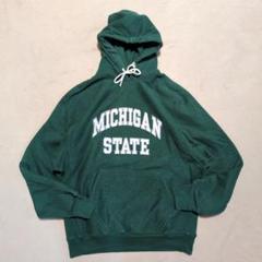 MICHIGAN STATE スウェットプルオーバー パーカー グリーンのサムネイル