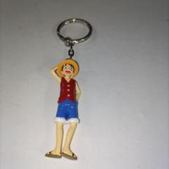 ONE PIECE　ルフィ　キーホルダー　ワンピース　珍品？　足が逆