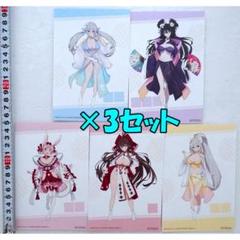 閃乱カグラ ポップアップ購入特典イラストカード全5種×3セット
