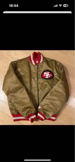 貴重！！ NFL HEAT SFロゴ フード付きジャケット 古着 貴重！！ NFL HEAT SFロゴ フード付きジャケット 古着