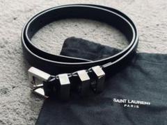 【Celine さん売却済み】SAINT LAURENT PARIS 3連ベルト Celine さん売却済み】SAINT LAURENT PARIS 3連ベルト - メルカリ