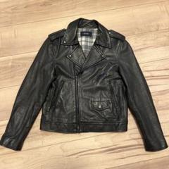 【マカフィー 】トゥモローランド/ダブルライダース/羊革/黒 Retro Grade 羊革ダブルライダース SHEEPSKIN DOUBLE RIDERS