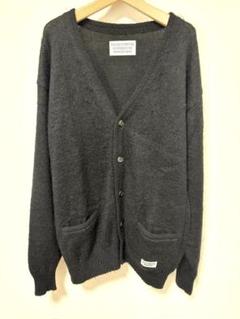 【希少 入手困難】ワコマリア モヘア混 ブラック　カーディガン WACKO MARIA ワコマリア 24AW GLITTER MOHAIR CARDIGAN ( TYPE-1