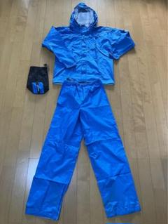 モンベル　レインウェア   上下　160センチ レイントレッカー Kid's 130-160｜モンベル