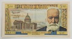 未使用 1944年 フランス 軍票 France 5 フラン francs 紙幣 未使用 1944年 フランス 軍票 France 5 フラン francs 紙幣