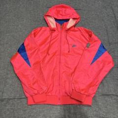 Nike 90s フード付きナイロンジャケット XL ピンク