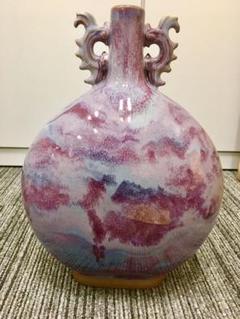 鮮やかな花瓶