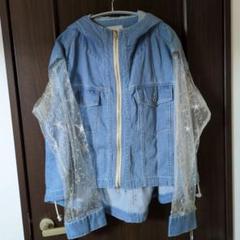 J.branche マツオインターナショナル デニムジャケット シースルー袖