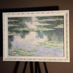 Amazon.co.jp: 赤い菊 - クロード・モネ 手描き油絵複製 花瓶