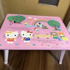 ハローキティ 折りたたみテーブル机レトロいちご✿お花柄 1999年
