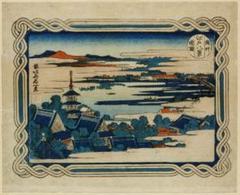 葛飾北斎作　浮世絵「江戸八景」越前和紙複製画(全8点) 葛飾北斎作 浮世絵「江戸八景」越前和紙複製画(全8点) - メルカリ