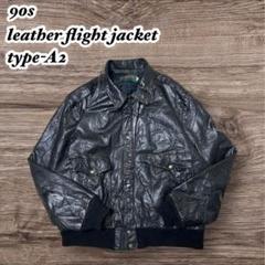 90年代USA製OAKTON A2 フライトジャケット レザージャケット y2k