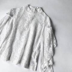 近年物 AKIRANAKA 異素材 リネン コットン ブラウス カットソー 2