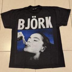 限定セールＬ★USA製AllSport★ビョーク★BJORK★Tシャツ黒のサムネイル