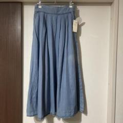 新品未使用♡earth music&ecology デニムフレアロングスカートのサムネイル
