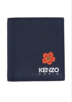 KENZO ケンゾー Tiger Grained Leather Wallet レザー
