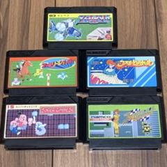 ファミコンソフト　ゼビウスなどナムコ5本セット　まとめ売り
