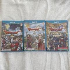 WiiUソフト ドラゴンクエストXオンライン 3本セット
