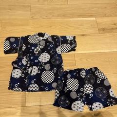 値下げ 美品 キッズ甚平 95サイズ