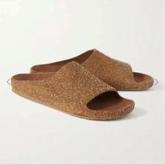 LOEWE☆ブラウン スエード ブラッシュドレザー トング サンダル LOEWE☆ブラウン スエード ブラッシュドレザー トング サンダル