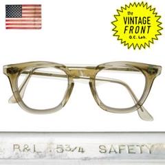 格安50s USAヴィンテージメガネ B&Lボシュロム 46-24 ウェリントンのサムネイル