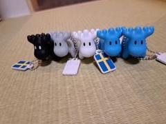 moz モズ カラフルモース型ストラップ 5個セット