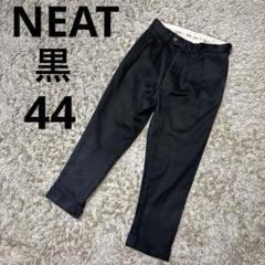 NEAT ニート french corduroy tapered ブラック 44