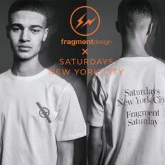 【2018年製】完売品 フラグメント Saturdays NYC コラボＴシャツのサムネイル