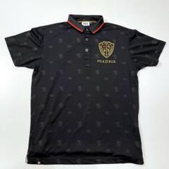 FILA ゴルフ ポロシャツ Mサイズ Blackのサムネイル