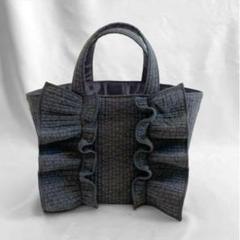 [よーり ] ヌビバッグ  オーダー  両面フリルギャザー付き よーり様専用 ] ヌビバッグ オーダー 両面フリルギャザー付き