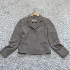 【美品】マックスマーラ ショートコート グレー 42 アンゴラウール 白タグ Max Mara - マックスマーラ MAX MARA RIGA テディベア アイコン