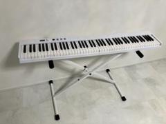 ニコマク 電子ピアノ 88鍵盤 折り畳み式 SWAN-X 白 Amazon | ニコマク NikoMaku 電子ピアノ 88鍵盤 折り畳み式 SWAN
