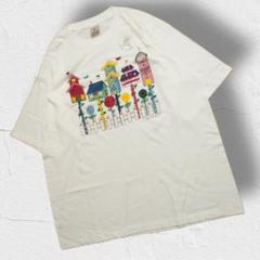 90s USA製 Alore 新品 クルーネックTシャツ シングルステッチ
