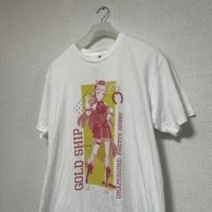 韓国 韓国限定 ウマ娘 Tシャツ 2周年 ゴールドシップ 韓国 韓国限定 ウマ娘 Tシャツ 2周年 ポップアップ ゴールド