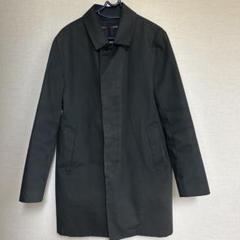 【美品】マッキントッシュフィロソフィー黒ウールステンカラーコート GREY LABEL ウールベルテッドコート(コート)｜MACKINTOSH