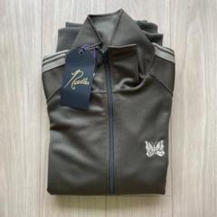 トラックジャケット L オリーブホワイトベージュneedles 10