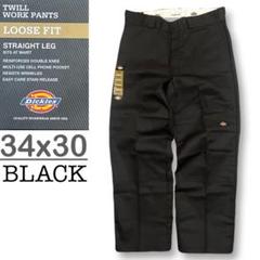 新品 34x30 ブラック DICKIES ダブルニー LOOSE FIT 新品34x30 ブラック DICKIES ダブルニー LOOSE FIT #6 - メルカリ