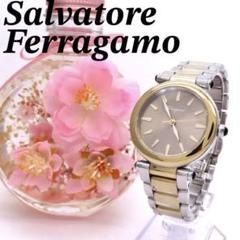 美品 イディリオ Ferragamo フェラガモ 時計 FCH コンビモデル