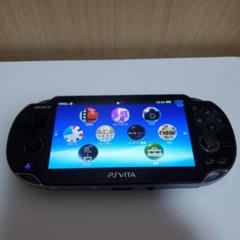SONY PS Vita PCH-1100 本体 ブラック USBケーブル付き➁