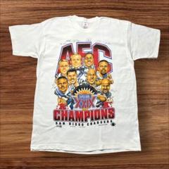 90s Tシャツ NFL チャージャーズ 選手イラスト ヴィンテージ レア
