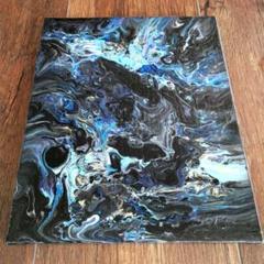 フルイドアート　ポーリングアート　抽象画　現代アート　モダンアート